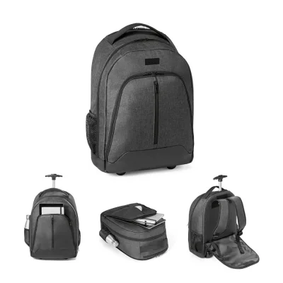 Eindhoven – Sac à dos trolley pour ordinateur portable 15'6'' en polyester 600D
