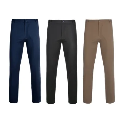 VL Vishnu – Pantalon chino stretch unisexe (260g/m²), en coton (98%) et élasthanne (2%)