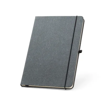 Matisse – Bloc-notes A5 avec couverture rigide en cuir (70% recyclé) avec pages lignées