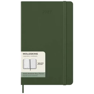 Agenda L hebdomadaire 12 mois Moleskine à couverture rigide