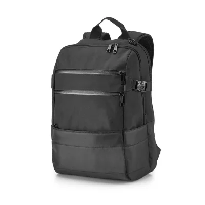 Zippers Bpack – Sac à dos pour ordinateur portable 15.6'' en polyester 300D et jacquard 840D