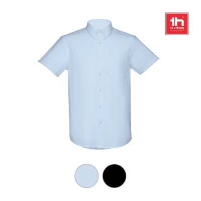THC London – Chemise oxford à manches courtes pour homme