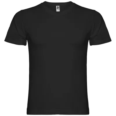 T-shirt de 155 g/m² Samoyedo à col en V et manches courtes pour homme