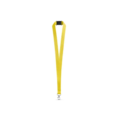Leeds – Lanyard en polyester avec fermoir de sécurité