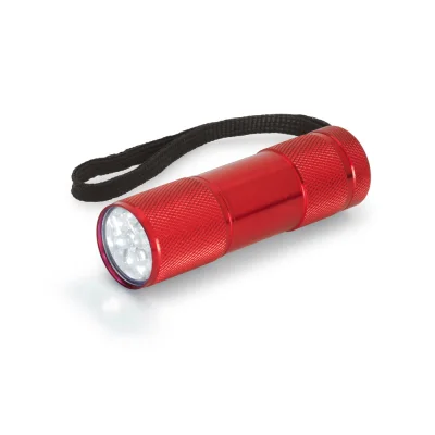 Flashy – Lampe de poche en aluminium avec 9 LED