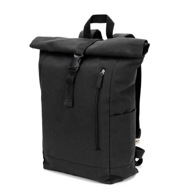 Saint – Sac à dos à enroulement en coton recyclé et polyester recyclé (380 g/m²)
