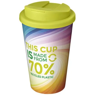 Gobelet avec isolation Brite-Americano® Eco de 350 ml et anti-déversement