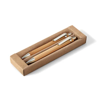 Greeny – Kit stylo bille et porte-mine en bambou