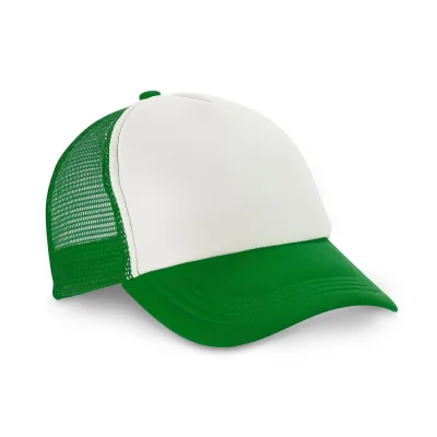 Nicola – Casquette en polyester et filet (150 g/m²)