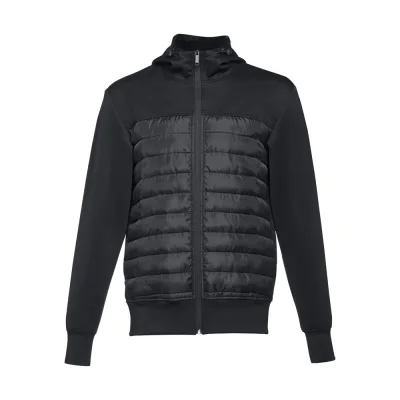 THC Skopje – Veste à capuche pour homme en taffetas 300T