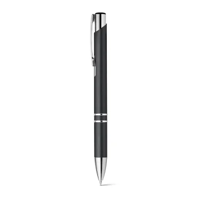 Beta Plastic – Stylo à bille en ABS avec clip en métal