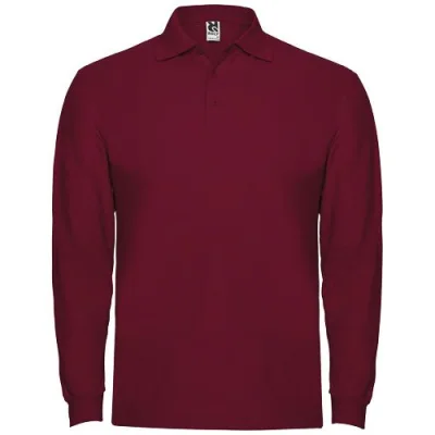 Polo de 220 g/m² Estrella à manches longues pour homme