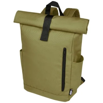 Sac à dos Byron de 18 L en RPET GRS 15,6" avec dessus enroulable