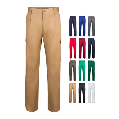 VL Mabon – Pantalon sergé, multipoches (200g/m²), en coton (35%) et polyester (65%)