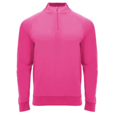 Sweatshirt de 200 g/m² Epiro à manches longues unisexe avec fermeture demi-zip