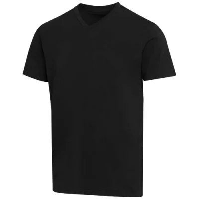T-shirt unisexe en coton bio certifié OCS Balfour à manches courtes et col en V de 200 g/m²