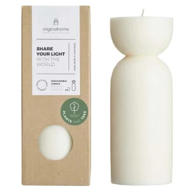 Bougie bio Originalhome de taille moyenne