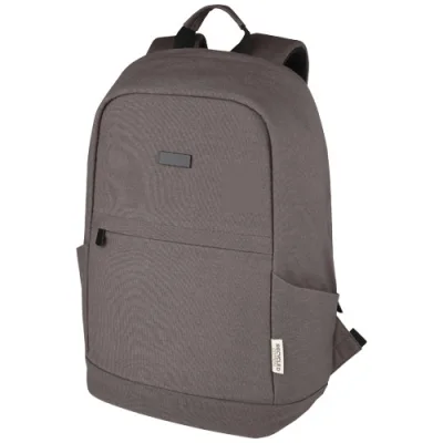 Sac à dos anti-vol pour ordinateur portable Joey de 18 L en toile recyclée GRS 15,6 pouces