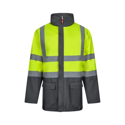 VL Juno Large – Parka 4 en 1 bicolore (180g/m²), en polyester (100%) avec finition PU