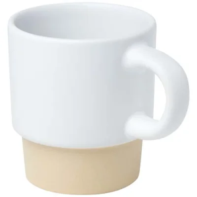 Tasse à espresso empilable Olympia de 130 ml avec fond en argile