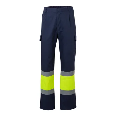VL Artemis – Pantalon bicolore en sergé (190g/m²), en coton (20%) et polyester (80%)