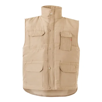 VL Mefitis – Gilet rembourré multipoches (220g/m²), en polyester (100%)