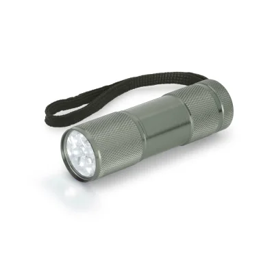 Flashy – Lampe de poche en aluminium avec 9 LED