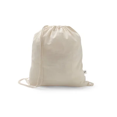 Salamanca – Sac à dos en coton recyclé (70%) et polyester (30% rPET) (150 g/m²)