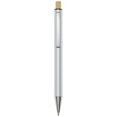 Stylo bille en aluminium recyclé Cyrus (encre bleue)