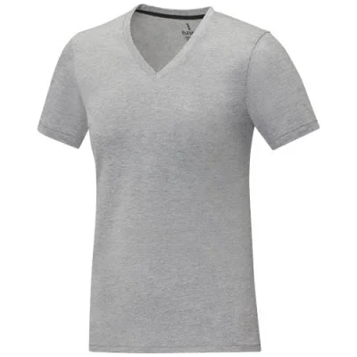 T-shirt Somoto manches courtes col V femme