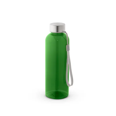 Enders M – Bouteille PET recyclé (100% rPET) translucide, finition brillante 600 mL