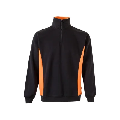 VL Svarog – Sweat bicolore en éponge (260g/m²), en polyester (65%) et coton (35%)