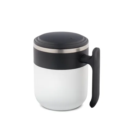 Maldini – Mug de voyage avec paroi intérieure en acier inoxydable et finition mate, 400 mL