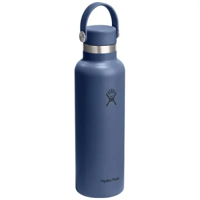 Gourde Hydro Flask à goulot standard, 621 ml, en acier inoxydable isotherme