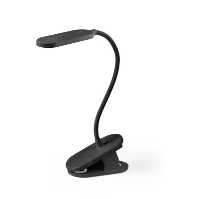 Nesbit II – Lampe de bureau portable avec clip et autonomie de 30h en rABS 65%