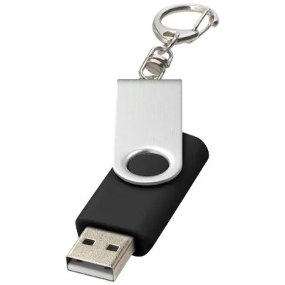Clé USB rotative avec porte-clés