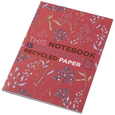 Cahier Novella Austen Colours recyclé A5 à couverture souple de 50 feuilles