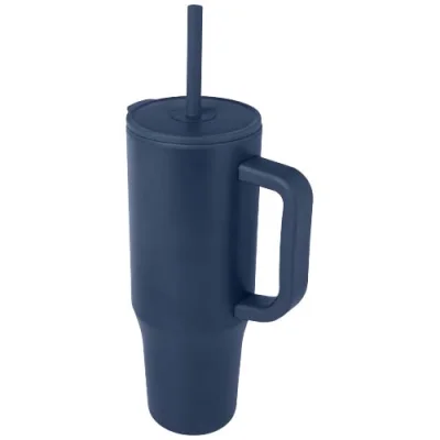 Gobelet isotherme Brady 900 ml certifié RCS avec paille en silicone