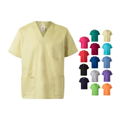 VL Illapa – Tunique en sergé (190g/m²) à manches courtes, en polyester (65%) et coton (35%)