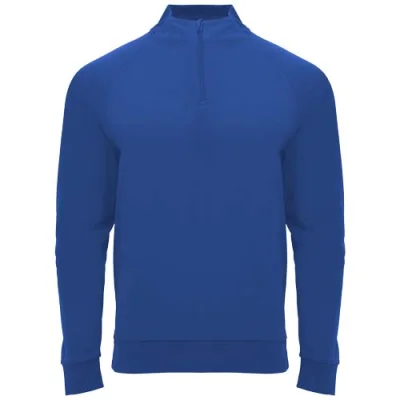 Sweatshirt de 200 g/m² Epiro à manches longues unisexe avec fermeture demi-zip
