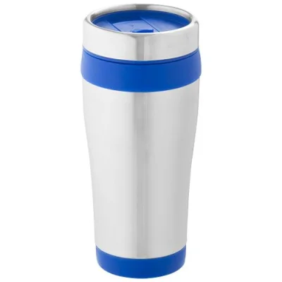 Gobelet avec isolation Elwood de 410 ml en acier inoxydable recyclé certifié RCS