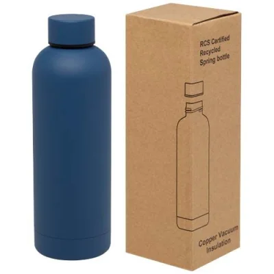 Bouteille isotherme avec isolation par le vide Spring 500 ml en cuivre inoxydable recyclé certifié RCS