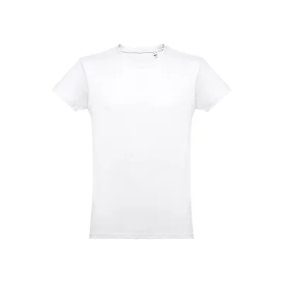 THC Luanda WH – T-shirt homme en coton tubulaire. Couleur blanche