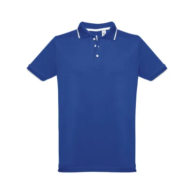 THC Rome – Polo bicolore en coton pour hommes