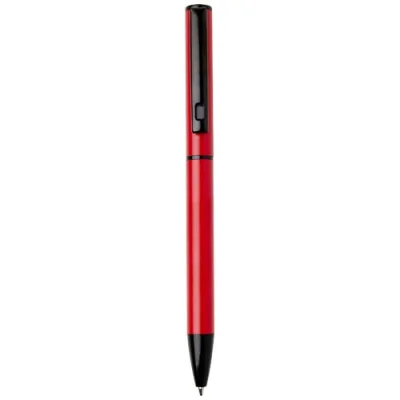Stylo à bille à ressort en aluminium recyclé Verton avec capuchon (encre bleue)
