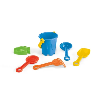 Vallarta – Seau de plage en PP avec 5 accessoires