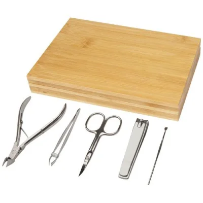 Ensemble manucure 5 pièces Ladia en bambou