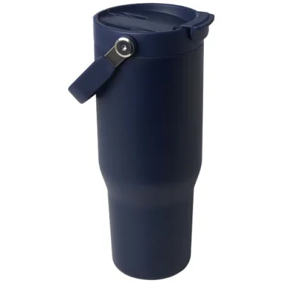 Gobelet avec isolation sous vide Bronx en cuivre et acier inoxydable recyclé certifié RCS Bronx de 900 ml avec couvercle à do
