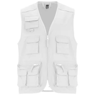 Gilet de travail multi-poches à col en V Venera de 200 g/m2