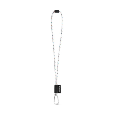 SET Lanyard NAUTIC Longe (Ø 7 mm) avec mousqueton en forme de D de 55 mm et fermoir de sécurité Ø 7 mm